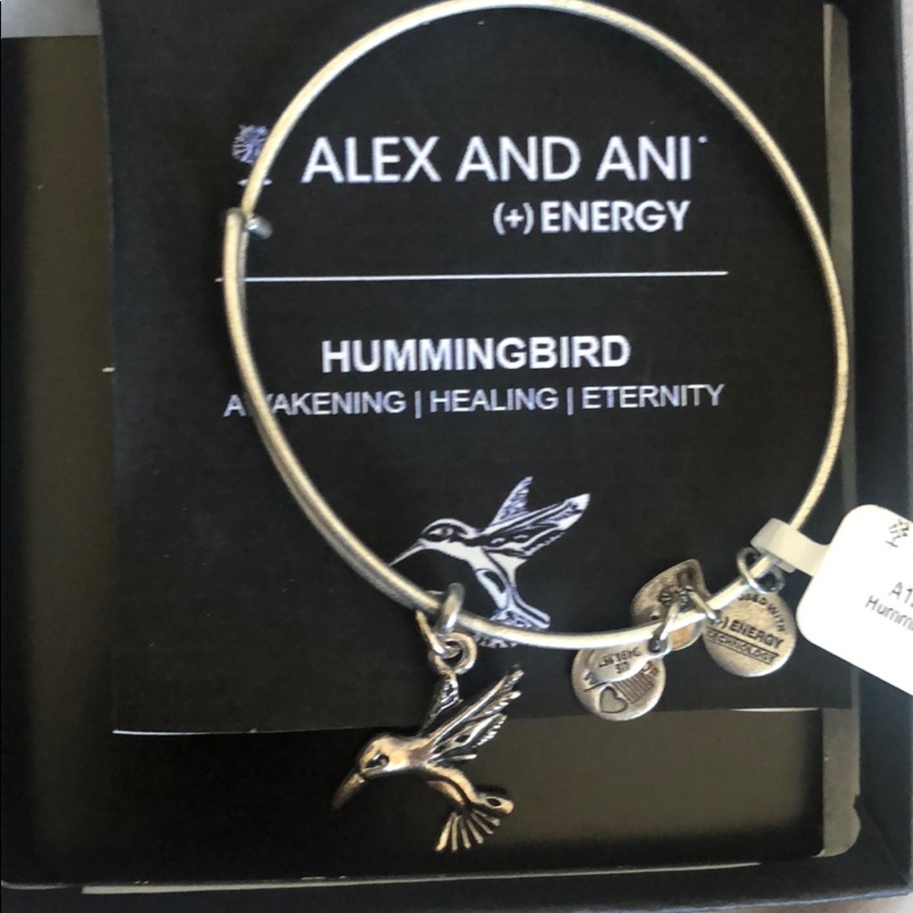 Alex and Ani Energy Hummingbird Bracelet NWT